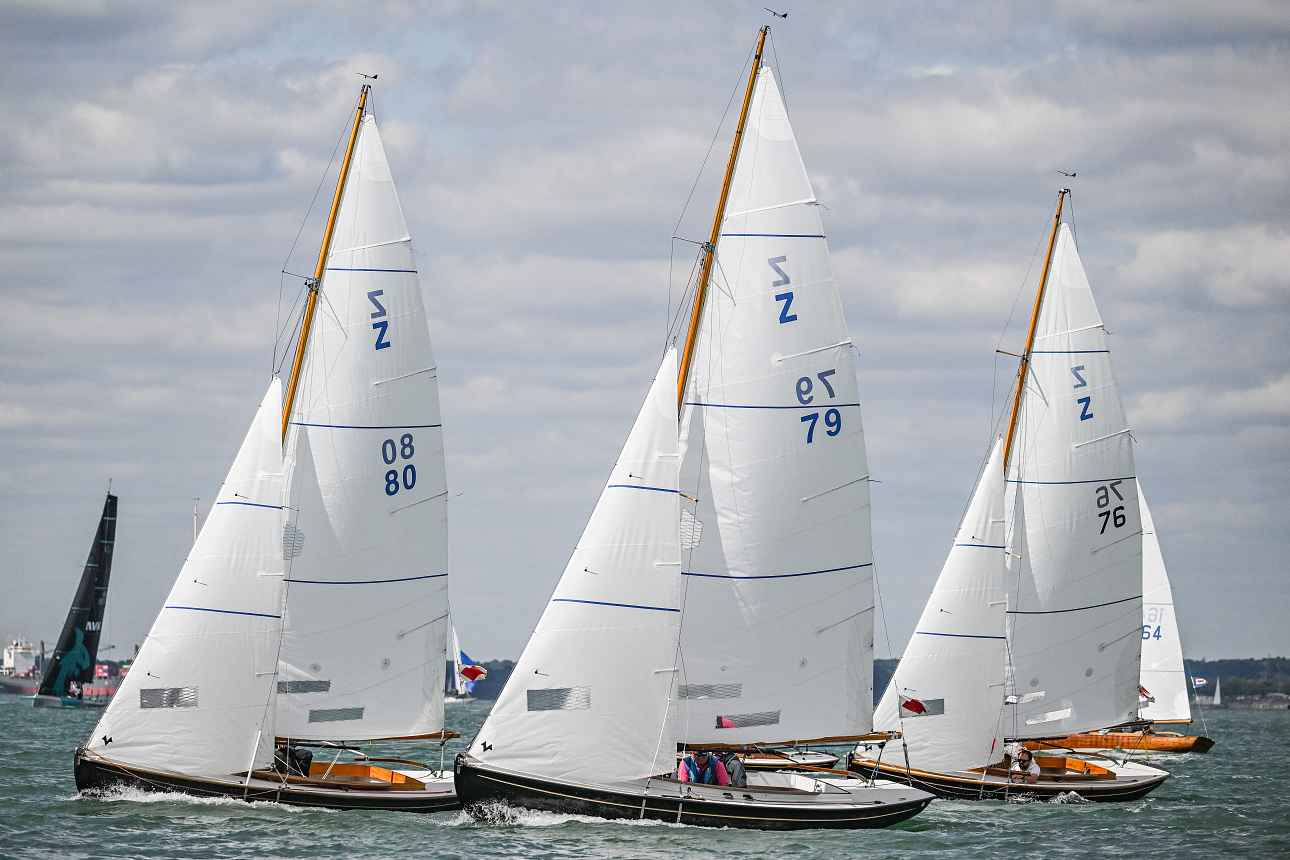 The Victory class have been enjoying close racing all week. Photo Martin Allen/CWL