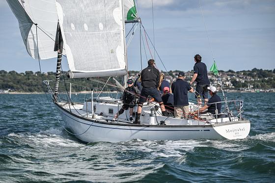 Dan Snow's Mojitabel had a great, fun day racing in Performance Cruiser B. Photo CWL/Paul Wyeth.