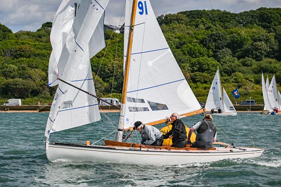 Astralita wins the first race of the week in the XOD class. Photo Martin Allen/CWL.
